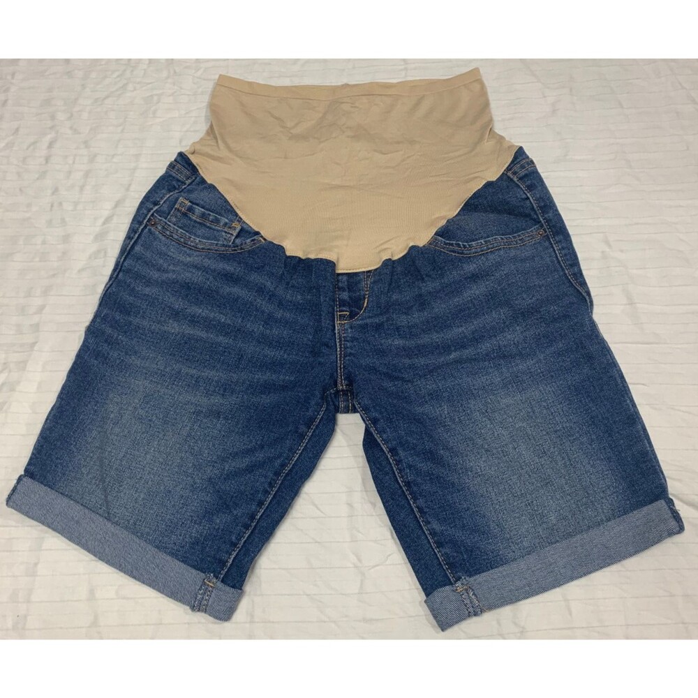 OLD NAVY MATERNITY WOMENS JEANS SHORTS SIZE 6
